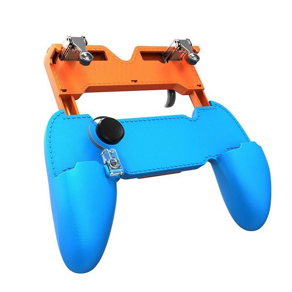 

cgjxsfor pubg controller for mobile phone game shooter trigger fire button for iso android phone gamepad joystick pugb helper2020