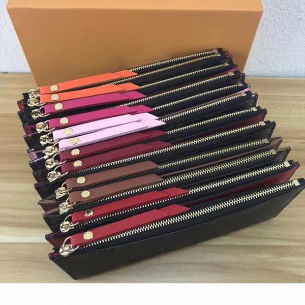 

wallet six color letter flower fold double wallet women wallets handbags purses come with box