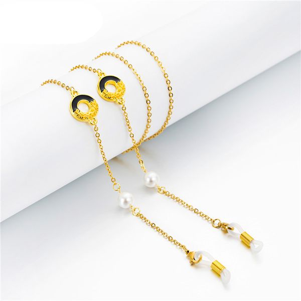 

gold silver plated o link chain eyeglasses chains for reading glasses cord sunglasses strap holder neck band accessories