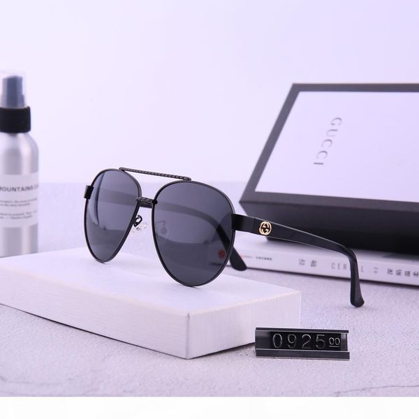 

oversized women sunglasses driving men vintage uv400 men luxury designer brand 1l gg 1l with box, Black