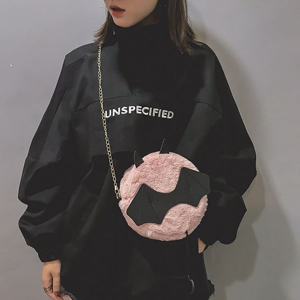 

bat bag plush crossbody bag woman funny halloween cartoon bat shoulder bags small bags messenger women bolsos divertidos mujer