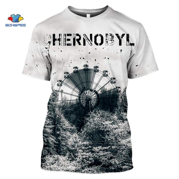 

nuclear disaster chernobyl tv show nuclear radiation hoome 3d print shirts graphic kawaii plus size men clothing