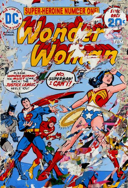 

г-н brainwash граффити wonder woman 02 wall decor расписанной hd печать картина масло на холст wall art canvas картинки 200815