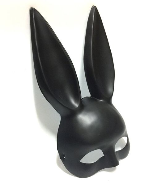

halloween masquerade mask big ear costume accessories designer mask solid color cosplay mask solid color, Silver