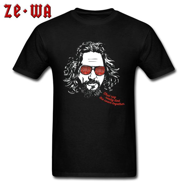 

classic the big lebowski t shirts character features the dude music tshirts hiphop rock movie tee shirts for men quality