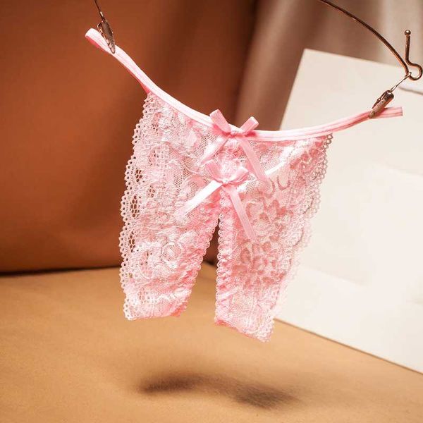 

women's panties big crotch thong ladies transparent lace underwear, Black;pink