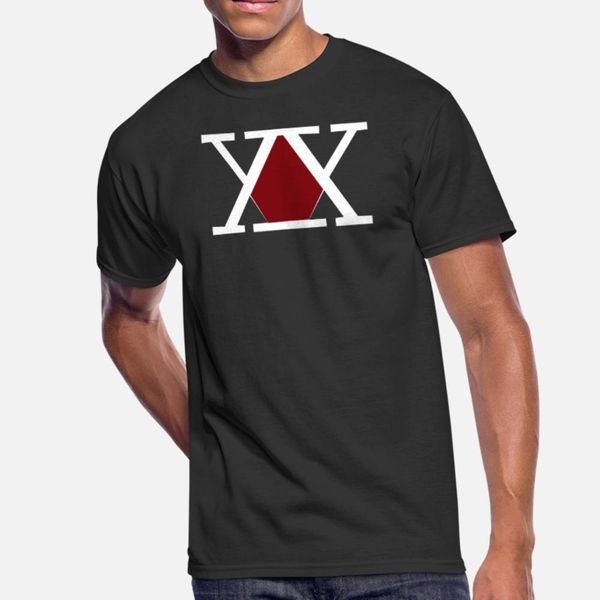 

hxh hunter x hunter licensed logo hunter anime t shirt men customized tee shirt euro size s-3xl vintage graphic authentic summer slim shirt