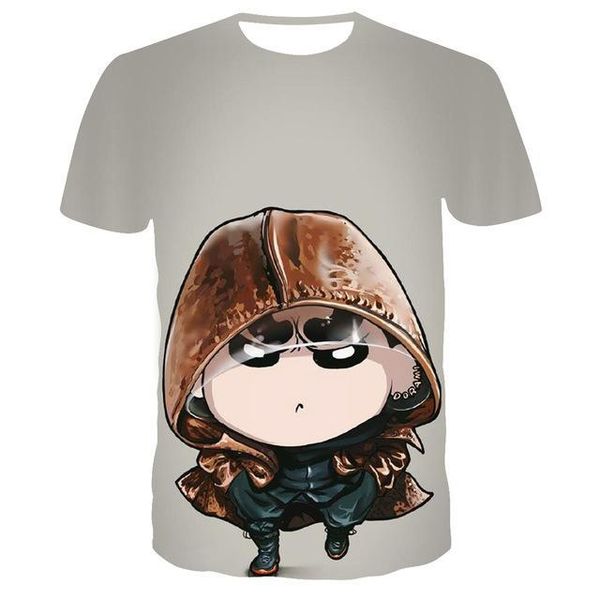 

cartoon cute boy crayon shinchan summer boys girls costumes street cartoon 3d print shirts oversized harajuku aesthetic men clothing