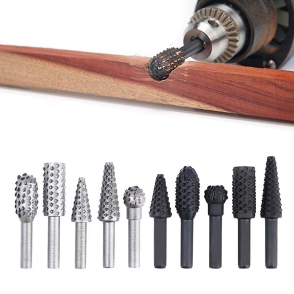 

10шт 1/4 \ '' drill bit set деревообрабатывающий режущий инструмент резьба по дереву bits