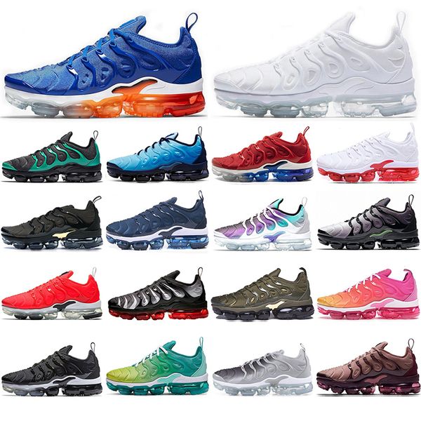 

new arrivals tn plus se running shoes game royal bumblebee game royal light current blue outdoor women mens trainers sports sneakers 36-45, White;red