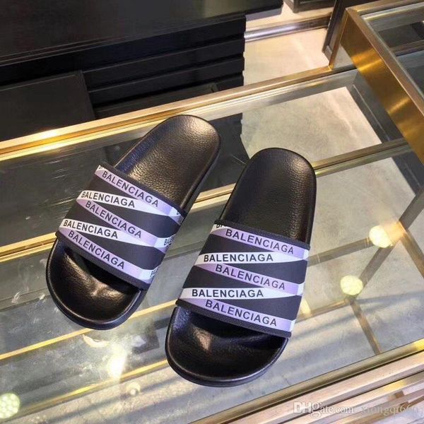 

stylish men and women casual slippers, comfortable home fashion sandals, couple models with box size 34-45, Red;white