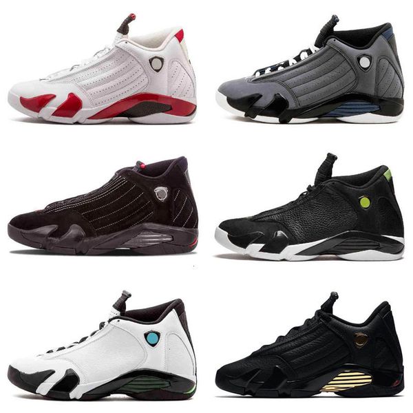

classical jumpman 14 xiv kids basketball shoes men fusion purple last sblack fusion varsity red 14s xiv playoffs sneakers, Black