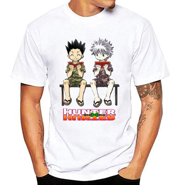 

hunter x hunter men/women design t shirt gon ss cosplay cotton t-shirt new anime kurapika t shirt killua zoldyck tees