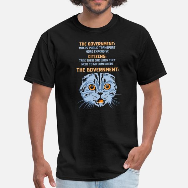 

shocked government citizens ca design t shirt men custom cotton euro size s-3xl homme interesting comical summer style standard shirt