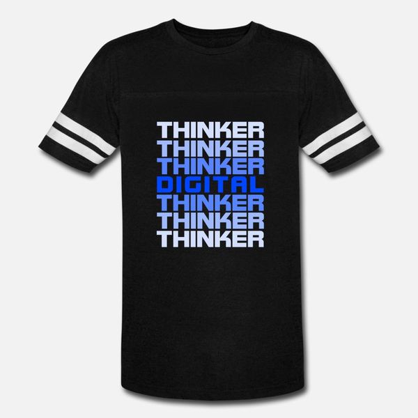 

digital thinker word array t shirt men personalized 100% cotton o neck pattern interesting fashion spring family shirt