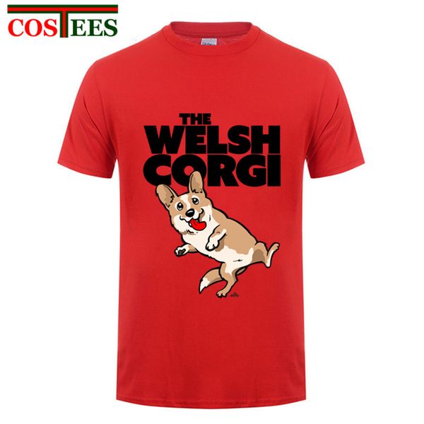 

new summer cute corgi dog cartoon t shirt women men funny corgi dog design print kawaii corgi dog tees hipster homme