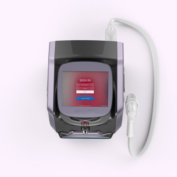 

professional permanent fast hair removal depilation laser 808nm diode laser device painless hair removal, Black