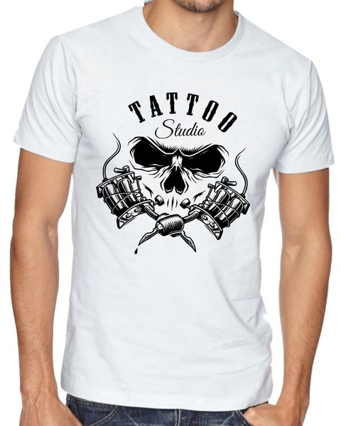 

shirt tattoo,rockabilly,culture,motorcycle,head de mort,tatouage,ink 2019 summer high qualty men's street printing on t shirts