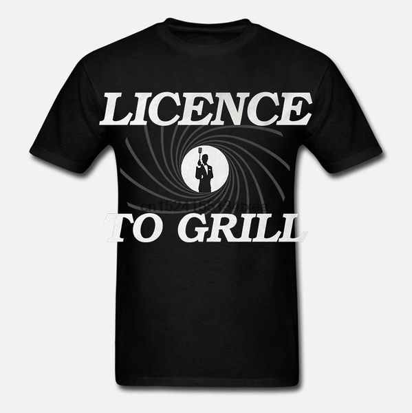 

2019 new arrival men fashion lizenz to grill herren lustige bbq koch t-shirt geschenk fur vater ihm summer tee shirt