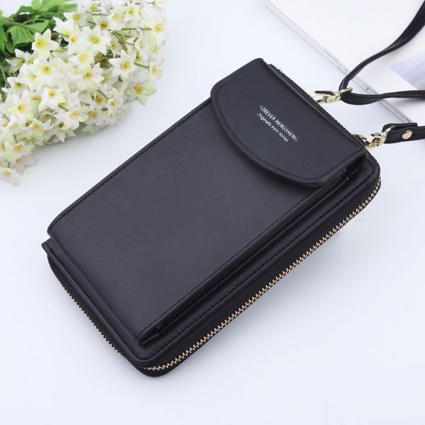 

women mobile phone bag buckle shoulder messenger bag large capacity wallet crossbody bags for women bolsa feminina#s