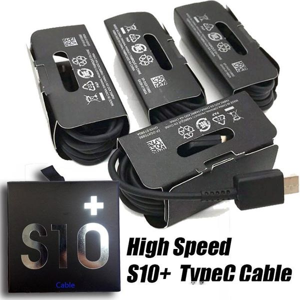 

cgjxs oem original type c data cable for samsung galaxy s8 s9 s10 plus s10e fast charger typec usb c with retail box