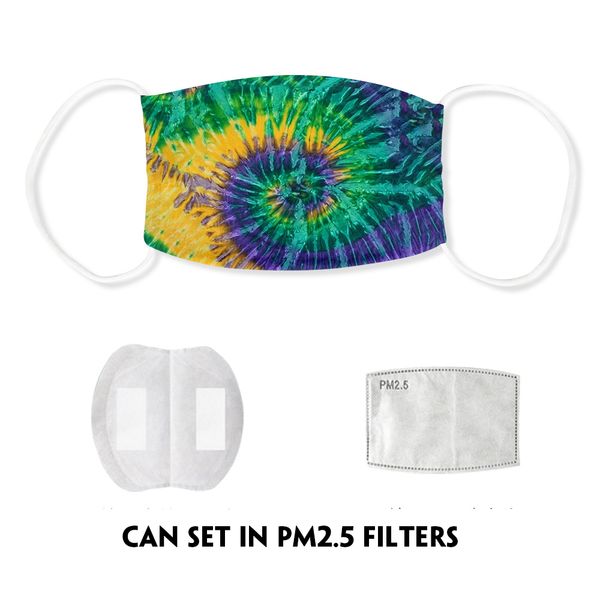 

washable 3d print earloop mouth masks cover can set in pm2.5 filter reusable anti dust ice cotton face masks