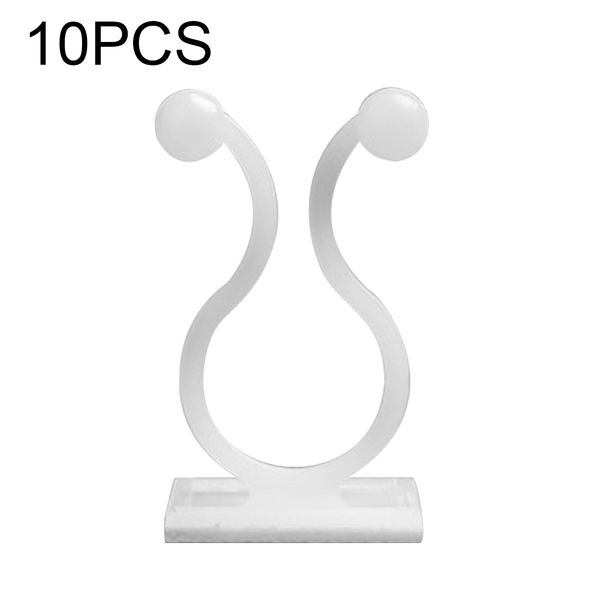 

10pcs rattan plant climbing wall clip garden vine support indoor invisible hook