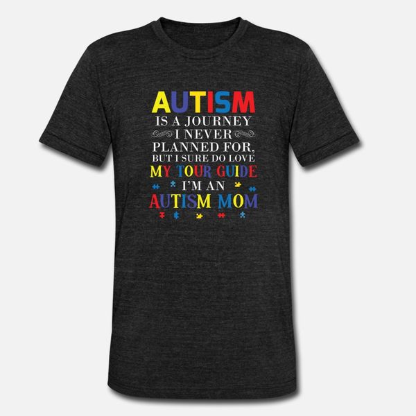 

autism mom t shirt men designing 100% cotton o neck vintage fit comfortable summer style vintage shirt