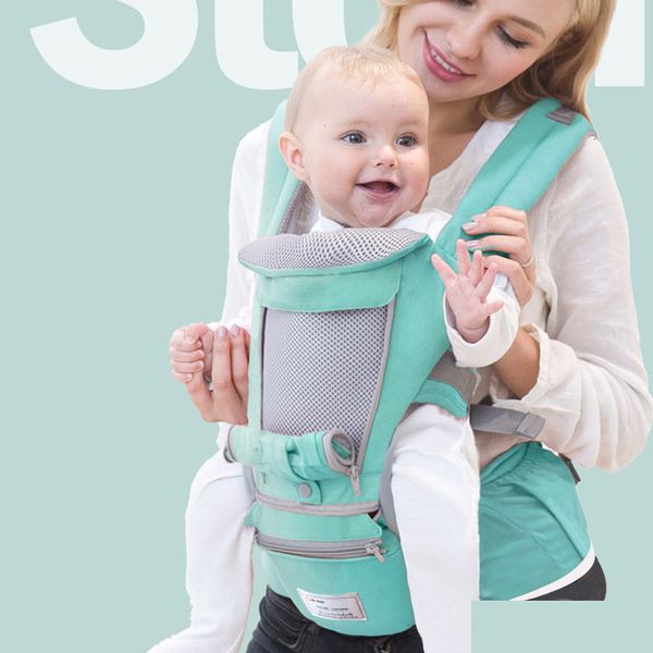 

ergonomic baby carrier kangaroo baby sling infant kid hipseat wrap front baby carrier facing for travel 0-36months
