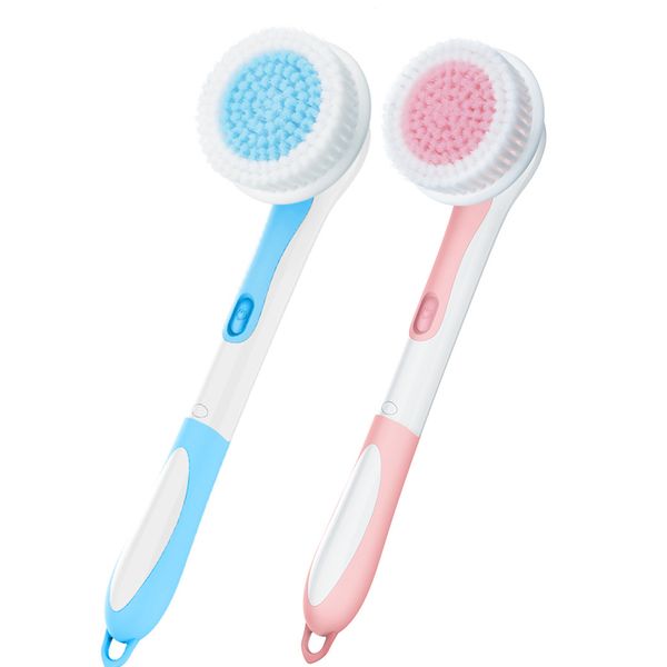 

multifunctional electric bath brush, massage, wipe back, relax muscles, relieve fatigue, long handle, non-slip design bathing shower brushes