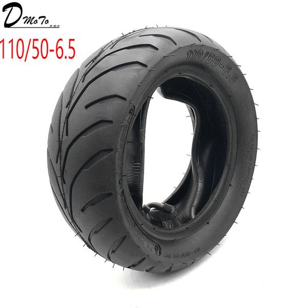 

110/50-6.5 rear tire& 110/50-6.5 inner tube bent valve fits 49cc mini dirt bike e scooter mini moto