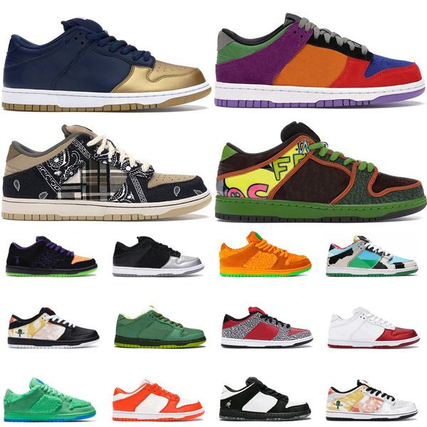 

2020 authentic sb basketball shoes man women cactus jack parachute beige petra brown black sneakers running shoes