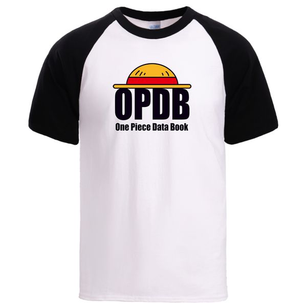 

one piece data book tshirts mens summer loose 100% cotton tshirt raglan streetwear tee 2020 man brand sell fashion black top
