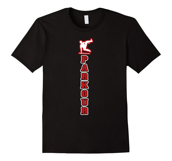 

2018 summer cool tee shirt parkour t shirt - do parkour shirt cotton t-shirt