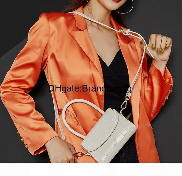 

2020 fashion women designer mini retro leather fold single shoulder messenger carrying small square bag holiday gift