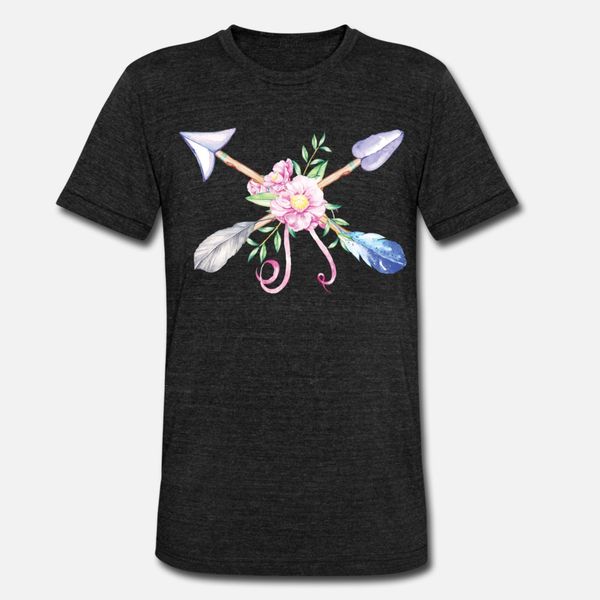 

beautiful boho arrow t shirt men design 100% cotton o neck original cute new style spring autumn slim shirt