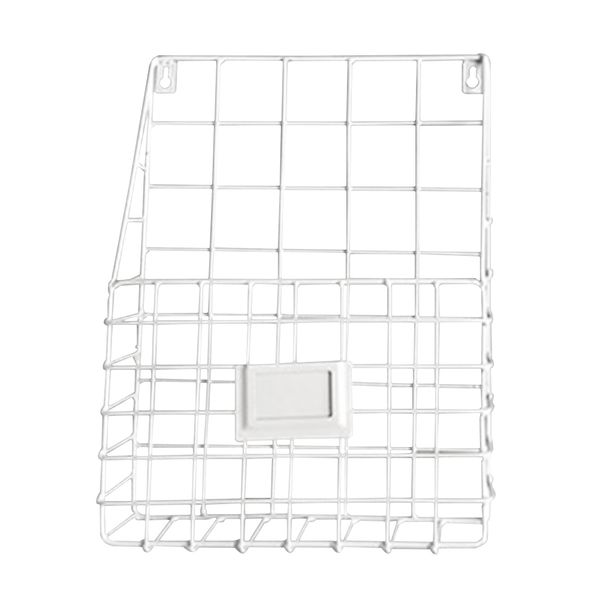 

practical storage shelf wall hanging iron structure space saving gridding modern