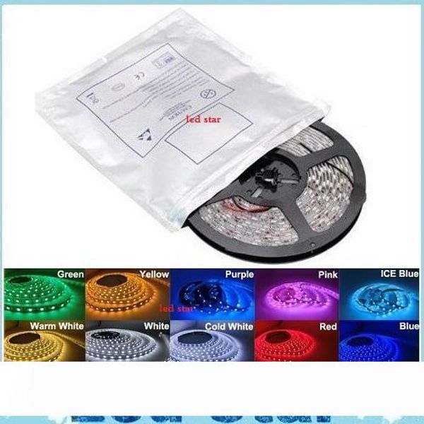 

5m 5050 3528 5630 светодиодные полосы свет теплый белый красный зеленый синий rgb гибкая 5m ролл 300 leds 12v открытый ленты водонепроницаем