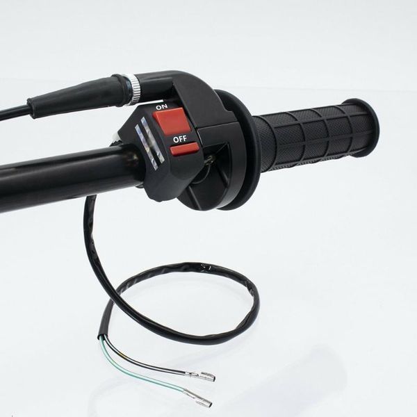 

1 pair 7/8inch 22mm throttle accelerator handle grips cable set for mini atv motorcycle scooter dirt bike kill on-off switch