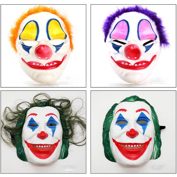 

back to the soul clown mask cosplay halloween full face mask horror props movie peripheral dance party mask f2203