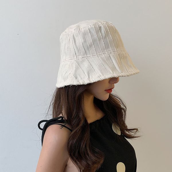 

faramita holiday summer fit embroidery women men fishman hats bucket basin hat sunscreen beach street fashion caps sun hats, Blue;gray