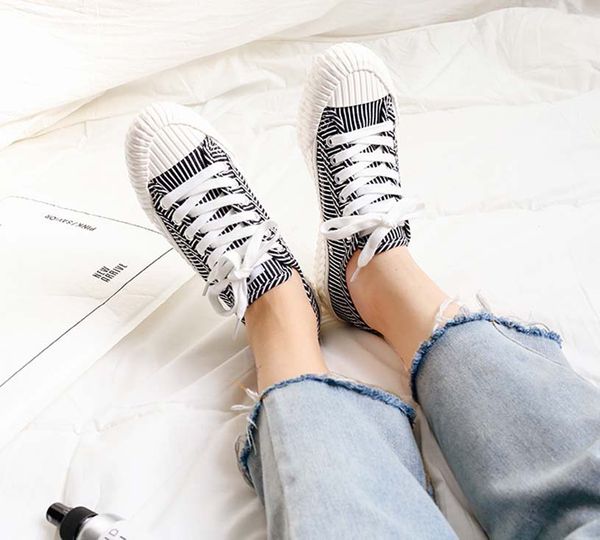 

classics women platform trainer running women shoes comfort casual shoe sneaker women leisure platform shoe chaussures trainers shoe09 p30, Black