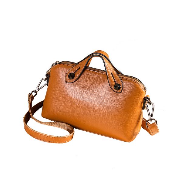 

genuine leather lady crossbody bags for women shoulder bag fashion handbags female shopping shell purse messenger tote bag