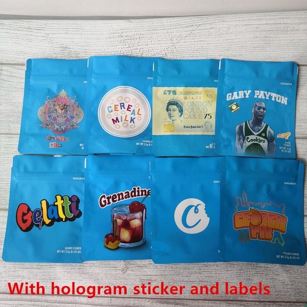

blue gelatti gary cereal bag size 3.5g mylar sf 3.5g-1/8 payton packaging milk bags childproof 8th california 420 cookies uy2008 vkqzz