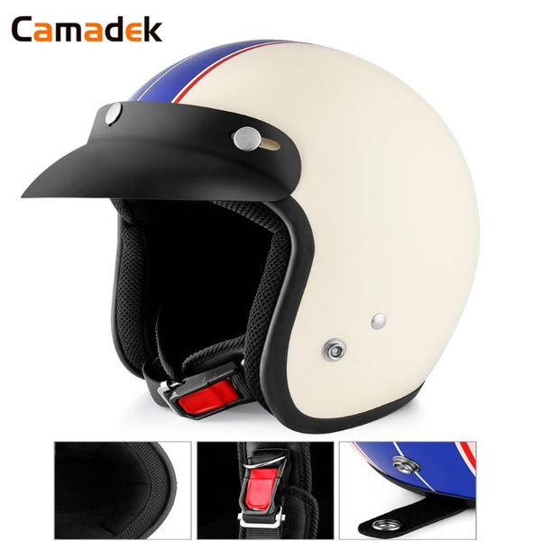 

a350 motorcycle open face helmet vintage style classic jet helmet with detachable visor women and men for four season riding