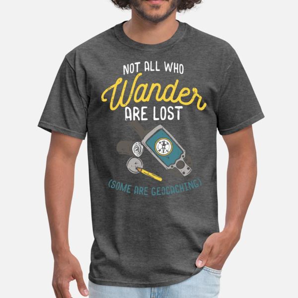 

not lost just geocaching wander geocacher gift t shirt men custom cotton s-xxxl pictures crazy funny summer novelty shirt