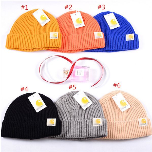 

carh knitted hats winter beanies artt men women skull caps candy color crochet hat fedora fashion knit cap hats hip hop ear muff best, Yellow