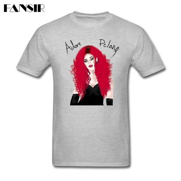 

leisure t shirt men male adore delano rupaul men t shirt short sleeve o neck teenage clothes