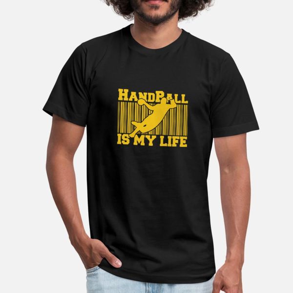 

гандбол жизнь моя майка мужчин дизайн 100% хлопок размер евро s-3xl сплошной цвет солнечный свет основные лето шаблон рубашка