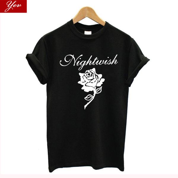 

nightwish imaginaerum symphonic metal epica women t-shirts oversized tee shirt femme cotton female t shirt women clothes 2019